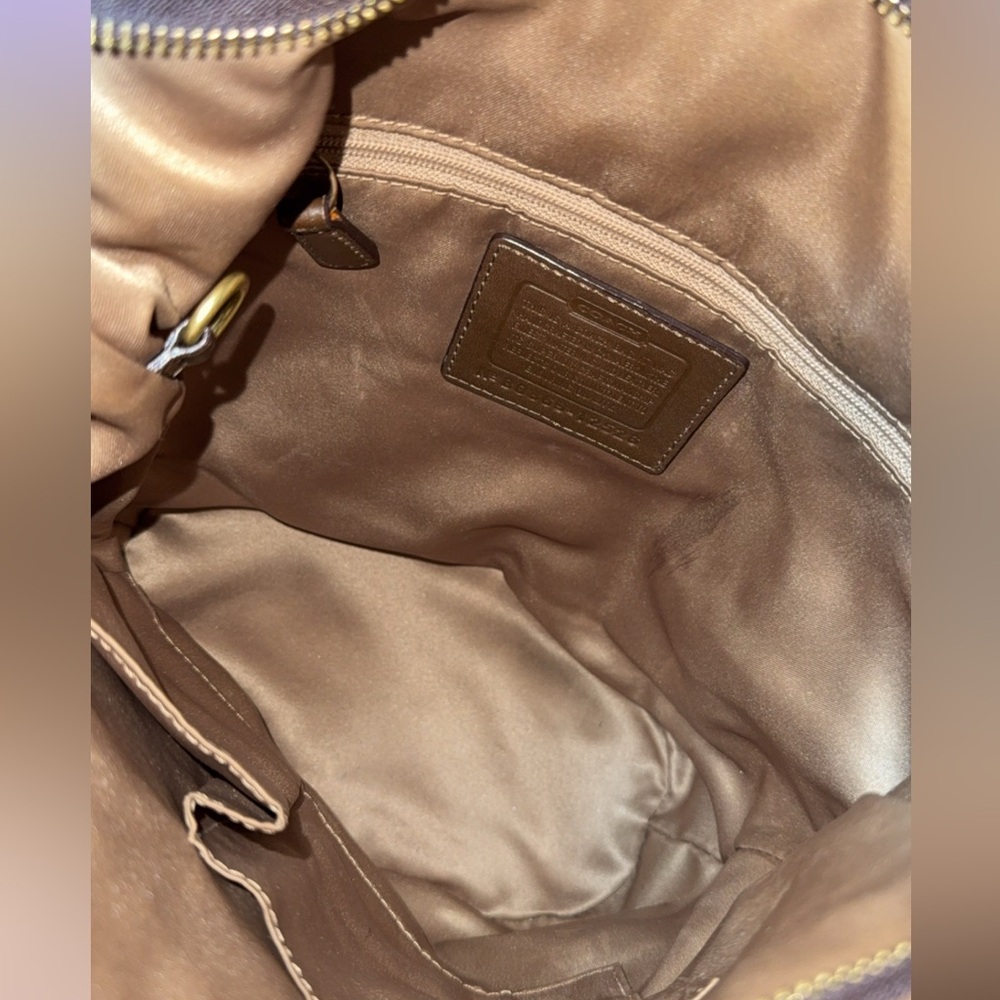 Coach brown patchwork - Picture 5 of 7